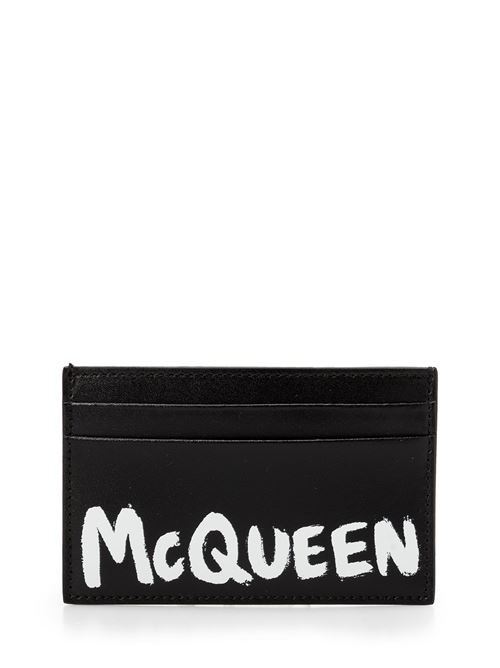 Portacarte Graffiti ALEXANDER McQUEEN | 6021441AAML1070